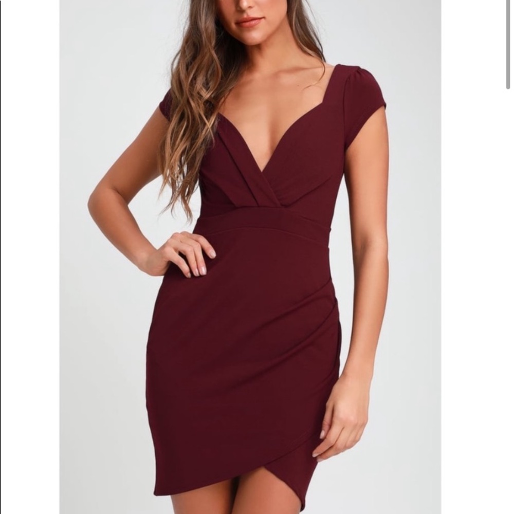 Lulus Romantic Endeavor Bodycon Dress